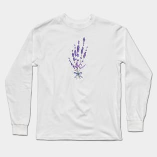 Lavender cutout Long Sleeve T-Shirt